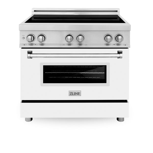 ZLINE 30 Induction Range in Stainless Steel with a Black Matte Door (R -  HouseTie