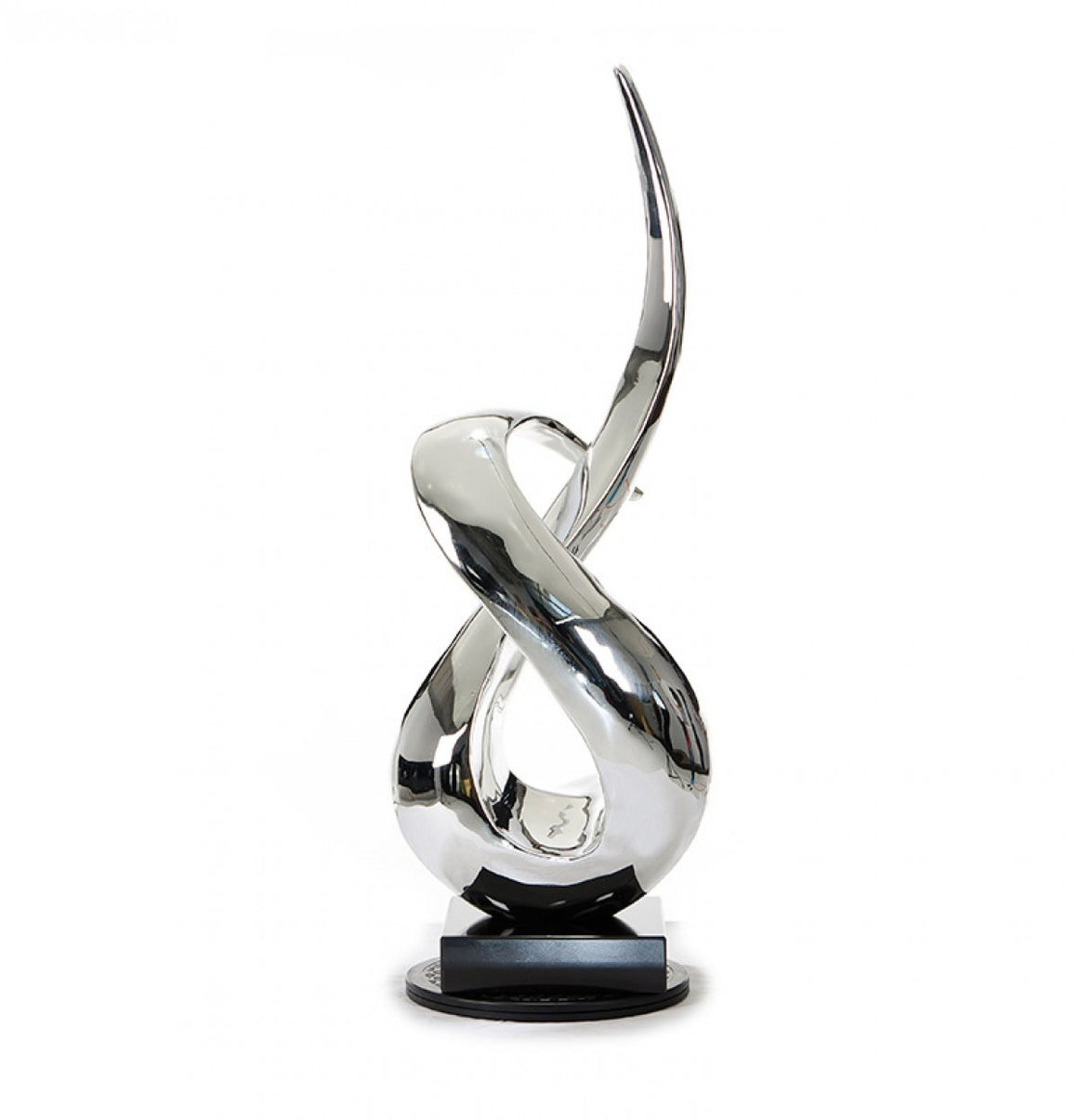 Modrest SZ0019 - Modern Silver Rotatory Sculpture
