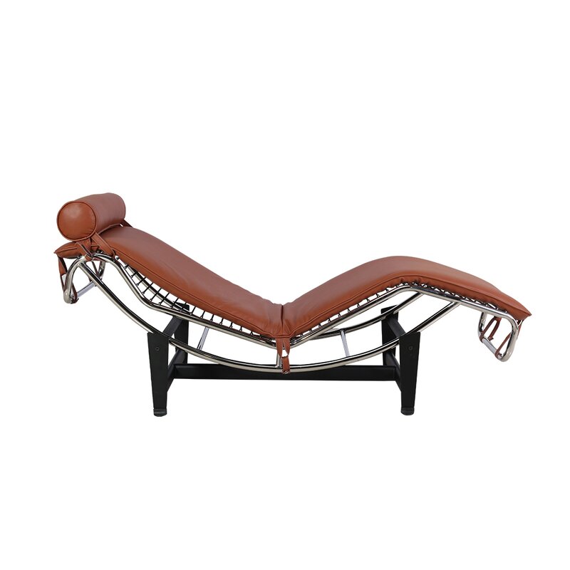 Le Corbusier LC-4 Style Replica Chaise Lounge Chair