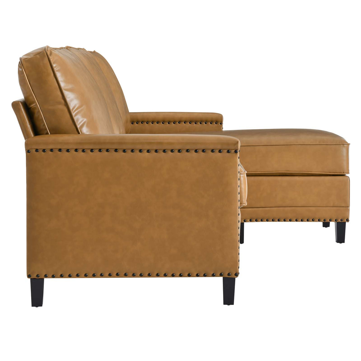 Ashton Vegan Leather Sectional Sofa