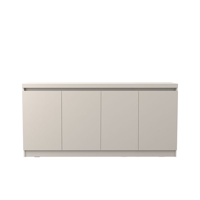 Viennese 62.99 in. 6- Shelf Buffet Cabinet in Off White