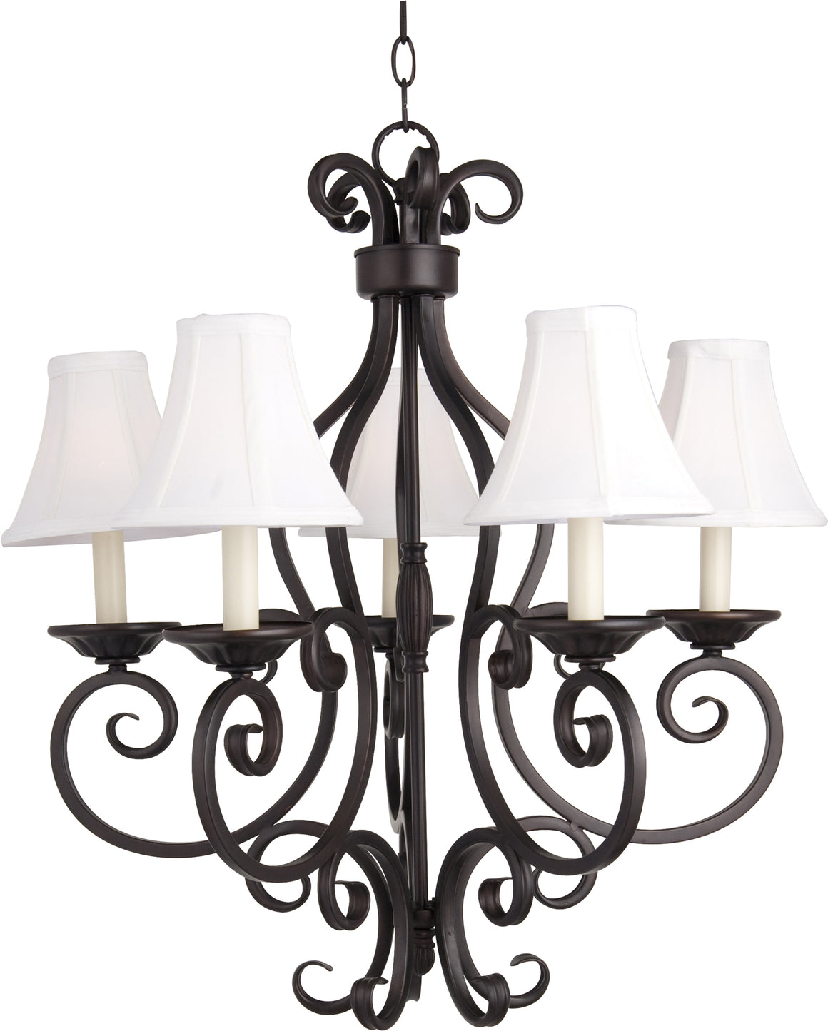 Manor 5-Light Chandelier with Shades