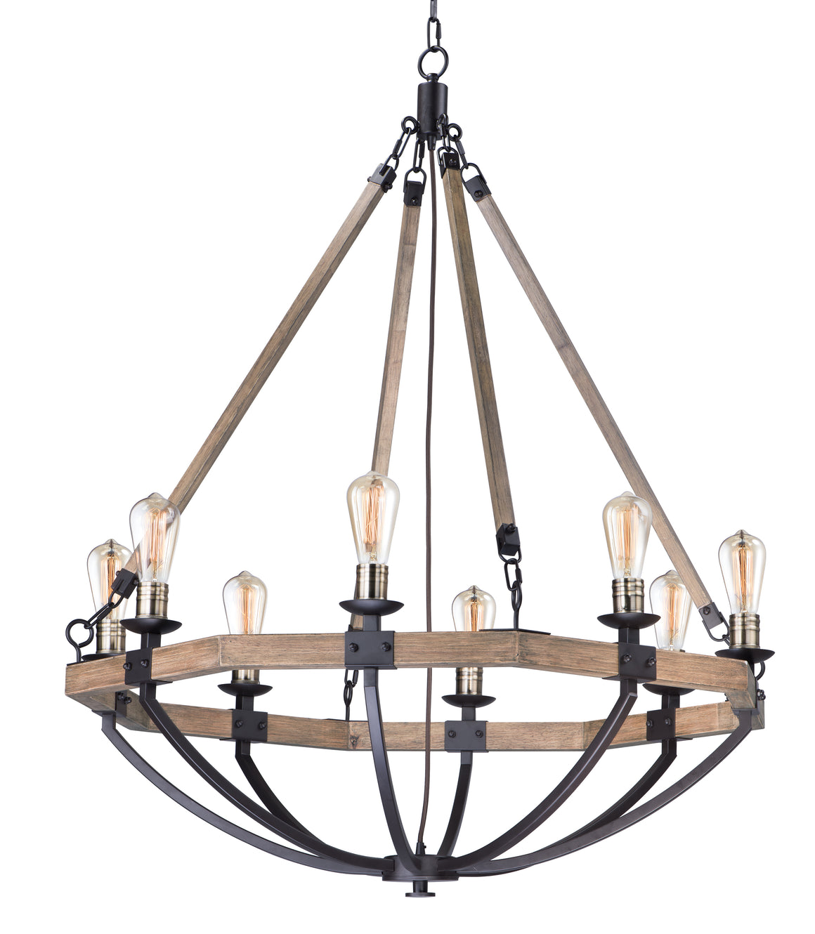 Lodge 8-Light Chandelier