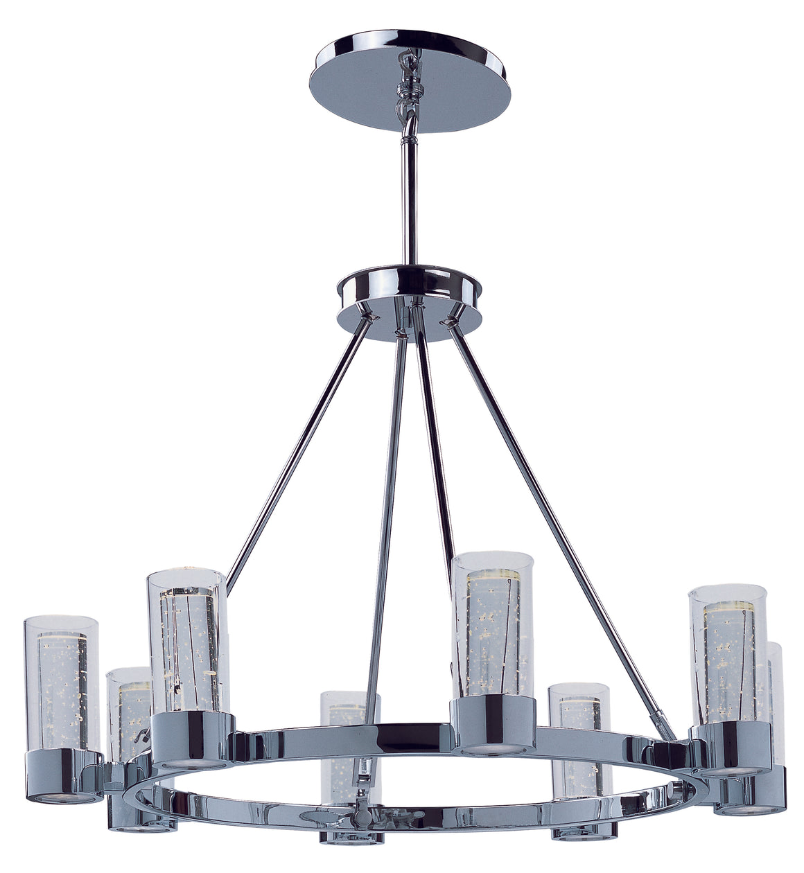 Sync LED 8-Light Ring Chandelier