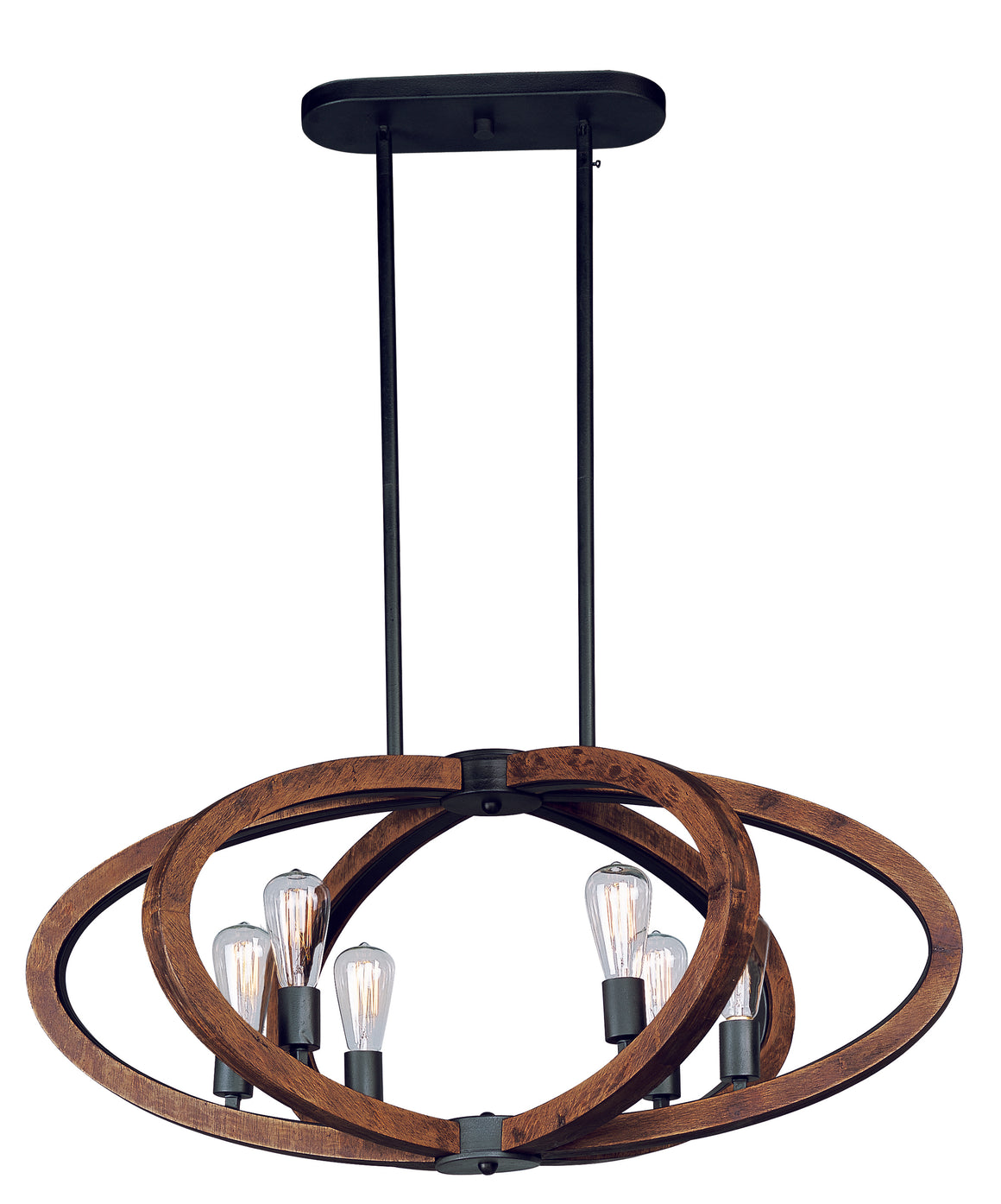 Bodega Bay 6-Light Pendant w/Bulb