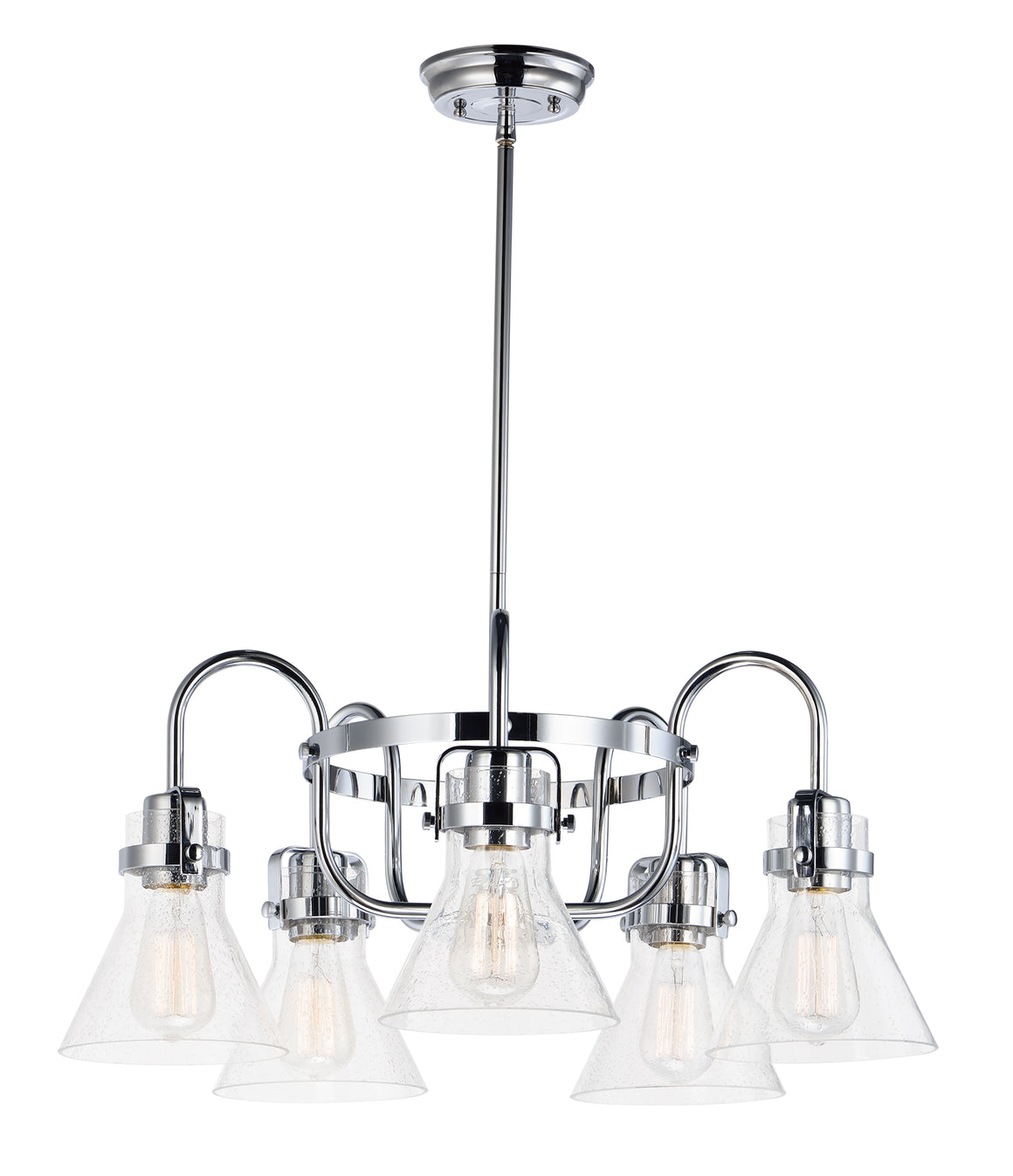 Seafarer 5-Light Chandelier With Bulbs