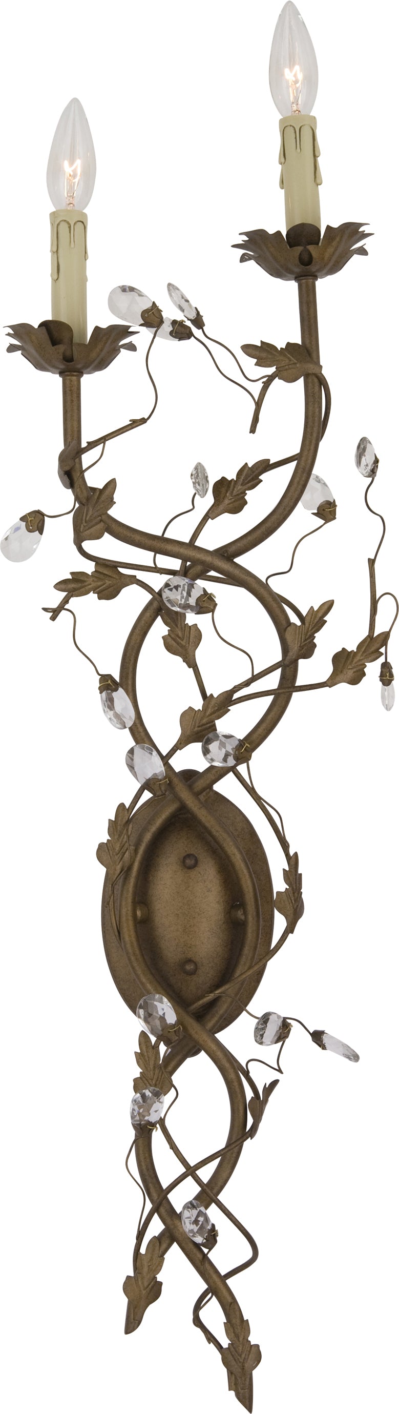 Elegante 2-Light Wall Sconce