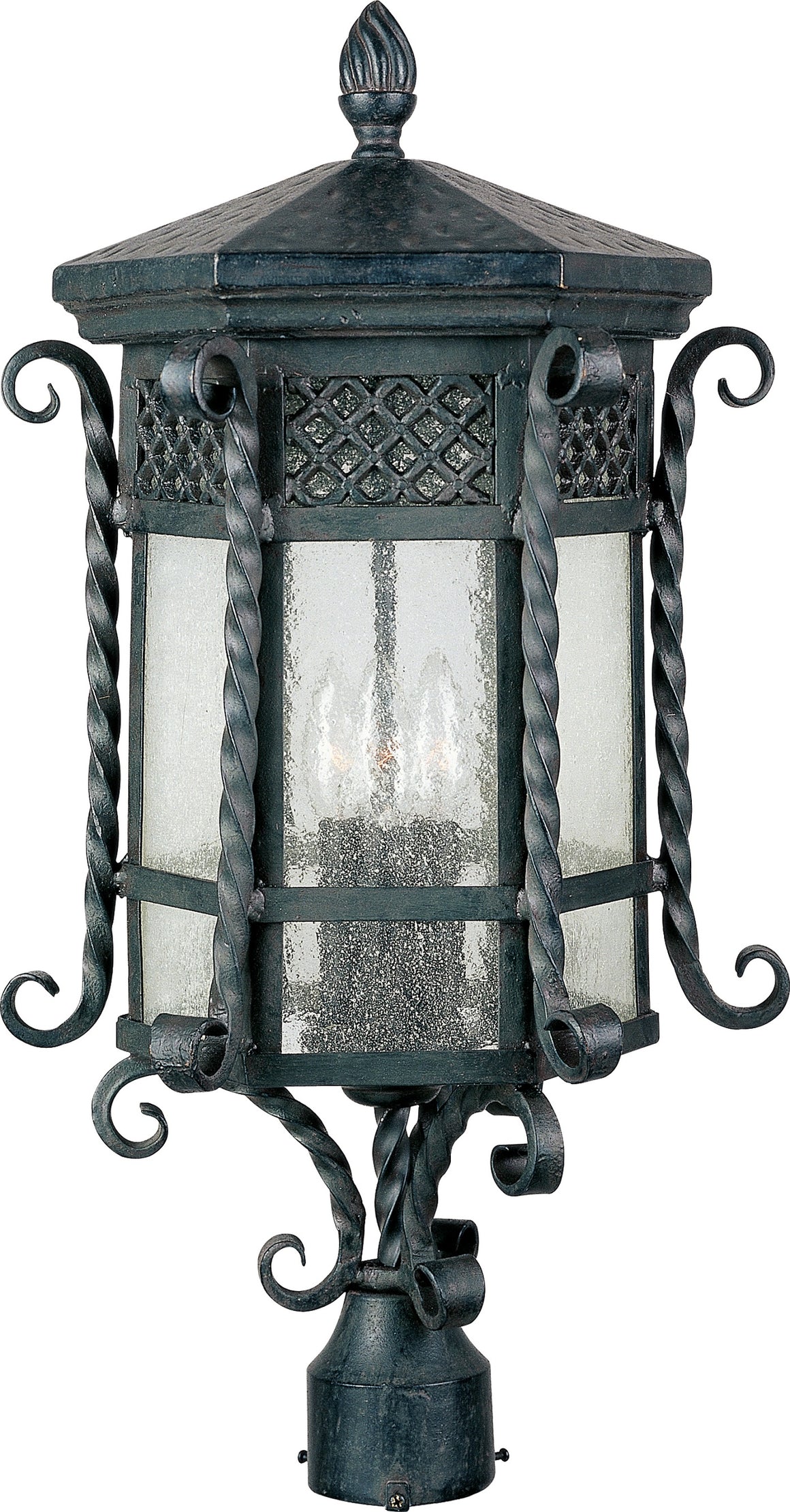 Scottsdale 3-Light Outdoor Pole/Post Lantern