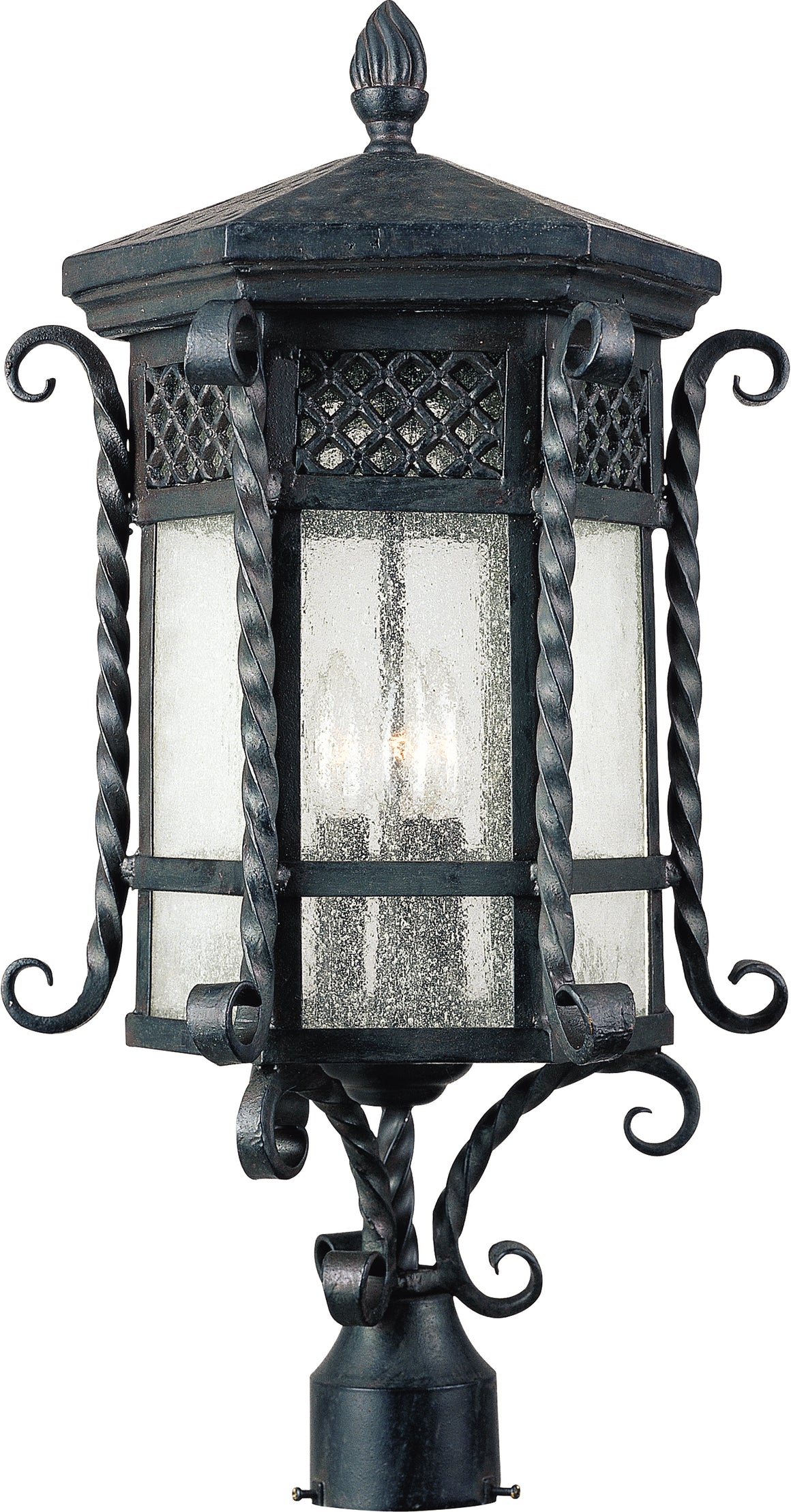 Scottsdale 3-Light Outdoor Pole/Post Lantern