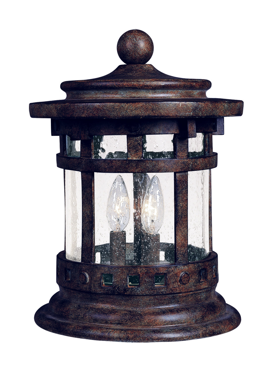 Santa Barbara Cast 3-Light Outdoor Deck Lantern