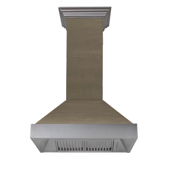 ZLINE 30 in. Wooden Wall Range Hood with Stainless Steel Accent (365YY-30)