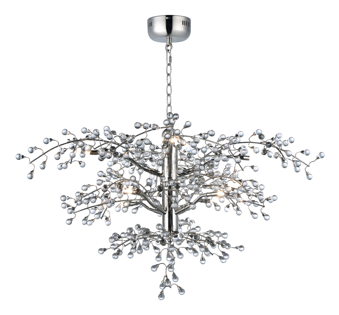 Cluster 8-Light LED Chandelier