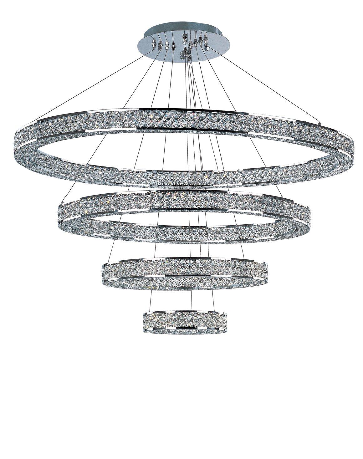 Eternity LED 4 Tier 40" Chandelier