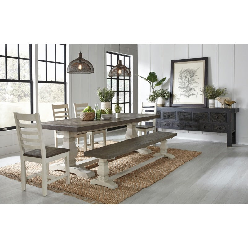 Caleb Dining Chair Two Tone EV Set of Two