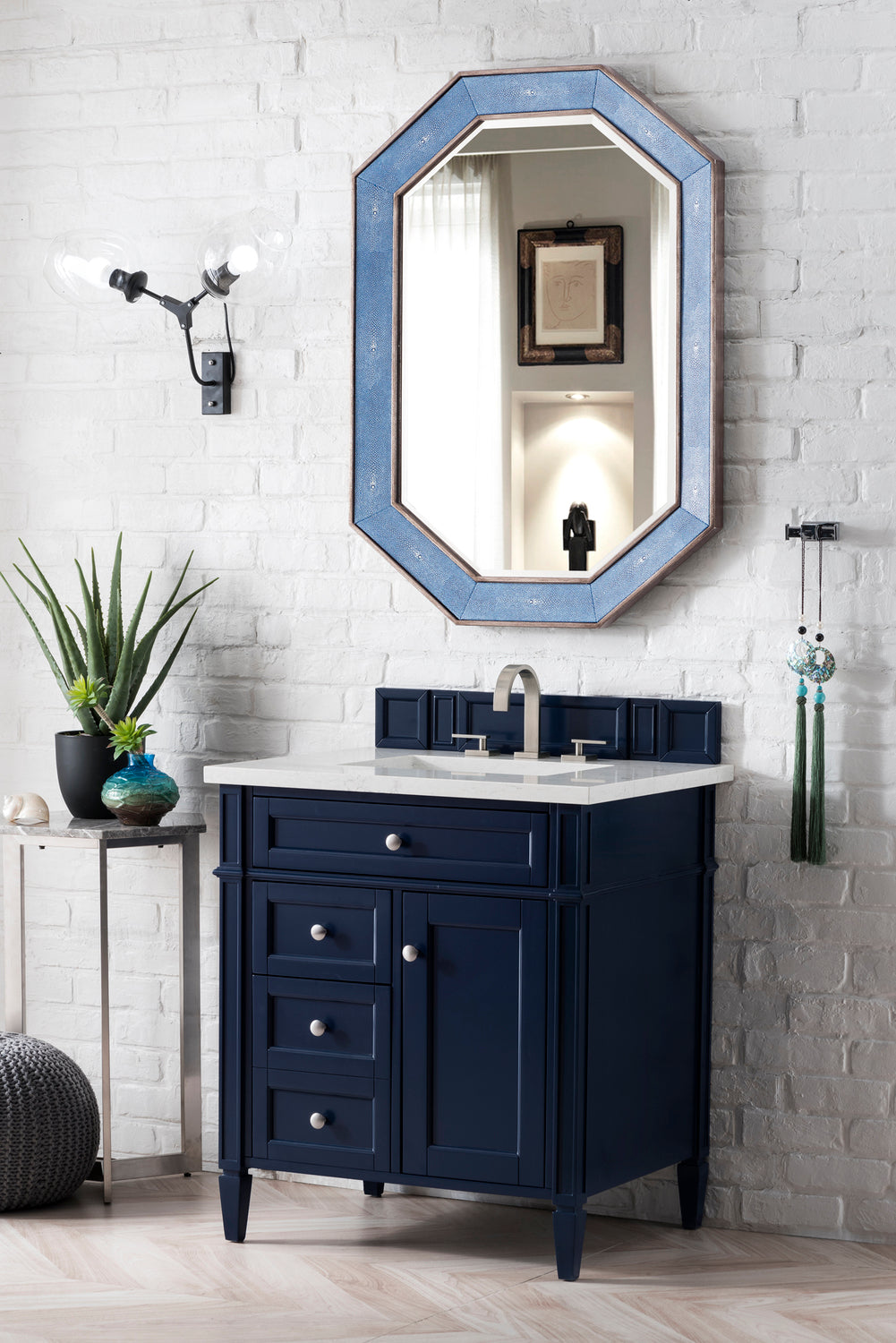 Brittany 30" Single Vanity in Victory Blue