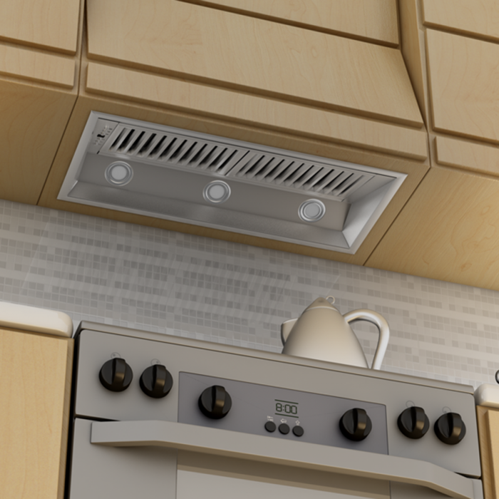 ZLINE 40 in. Range Hood Insert in Stainless Steel (695-40)