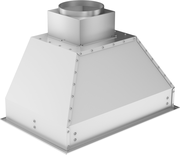 ZLINE 40 in. Remote Blower Range Hood Insert in Stainless Steel (698-RD-40)