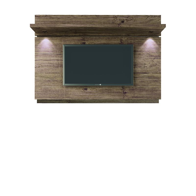 Park 1.8 Floating Wall TV Panel with LED Lights in Nature