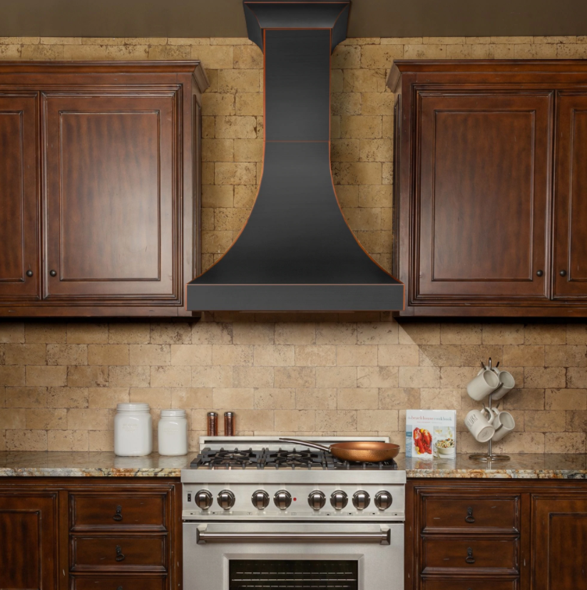 ZLINE 30" Designer Series Oil-Rubbed Bronze Wall Range Hood (8632B-30)