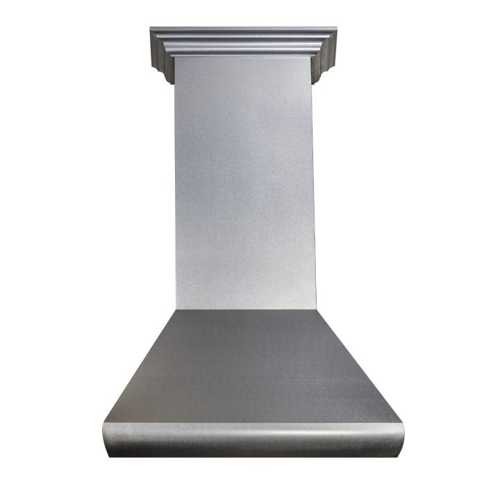 ZLINE 36 in. Wall Mount Range Hood in Snow Finished Stainless Steel (8687S-36)