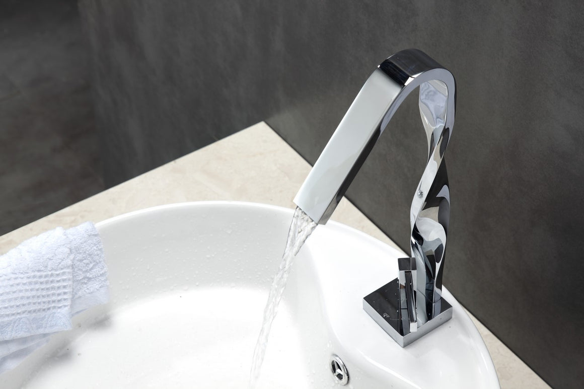 Aqua Riccio Single Lever Faucet - Chrome