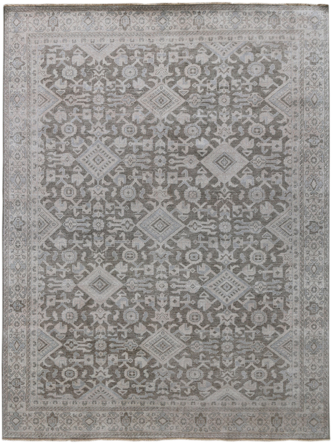 Sallena Traditional Design Hand Knotted Rug 2'x3'