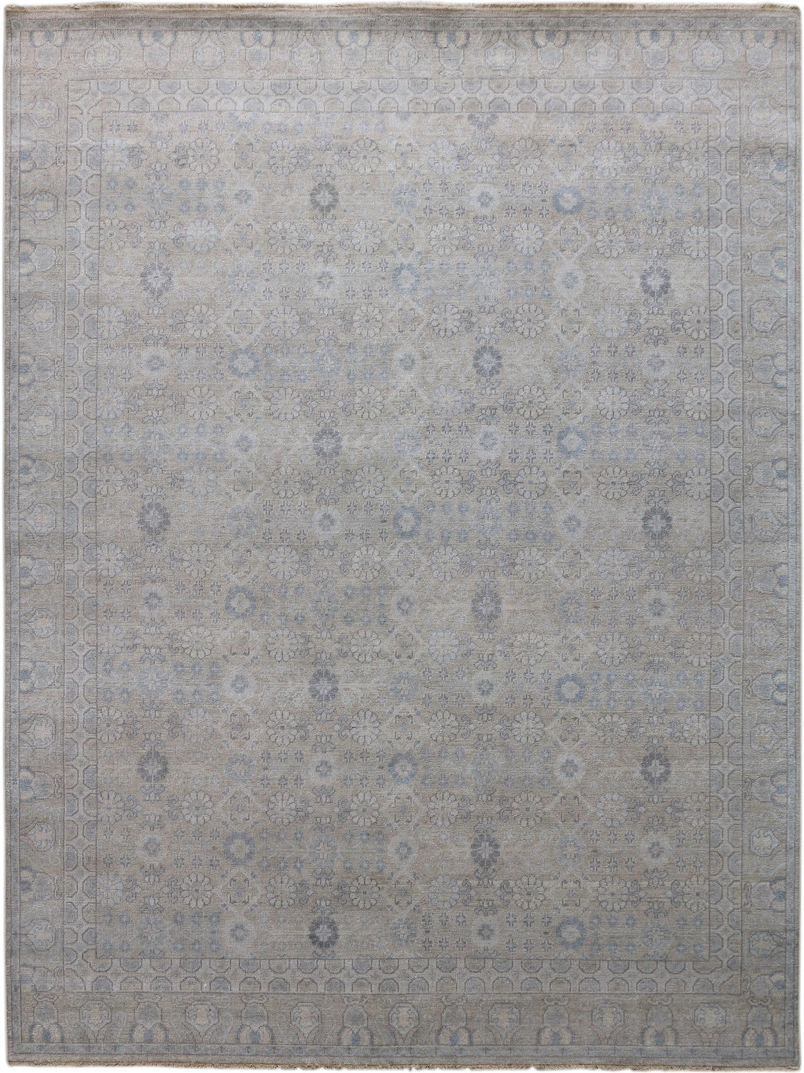 Sallena Traditional Design Hand Knotted Rug 8'x10'