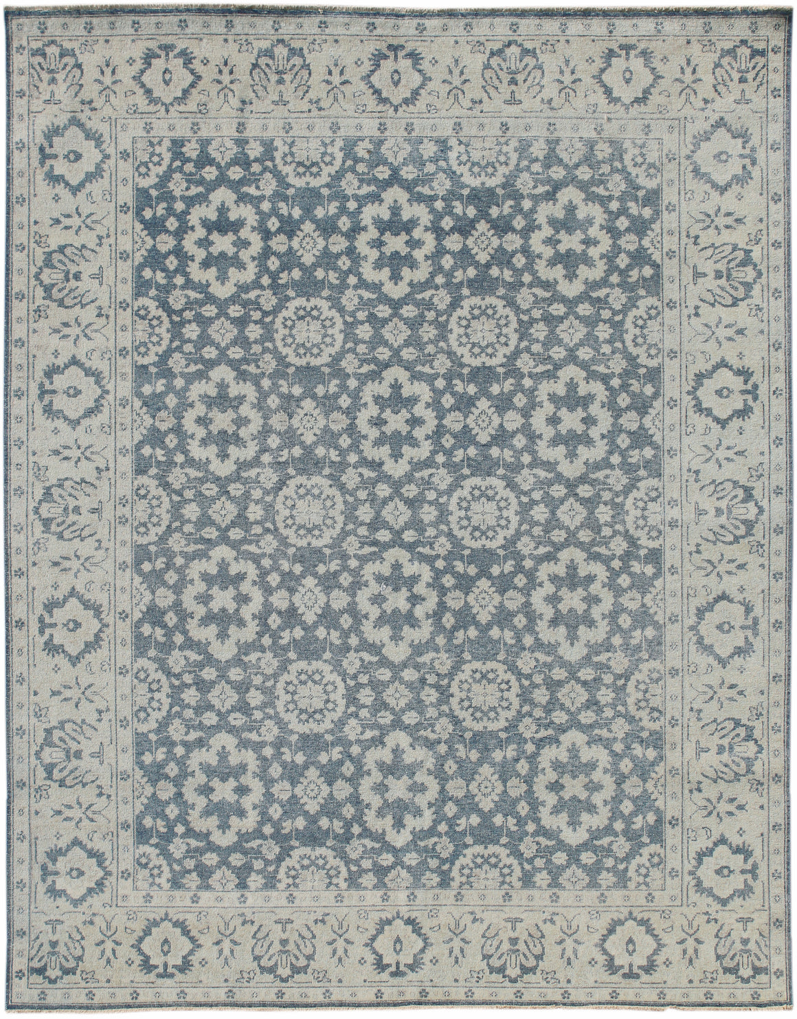 Sallena Traditional Design Hand-Knotted Rug 9'x12'