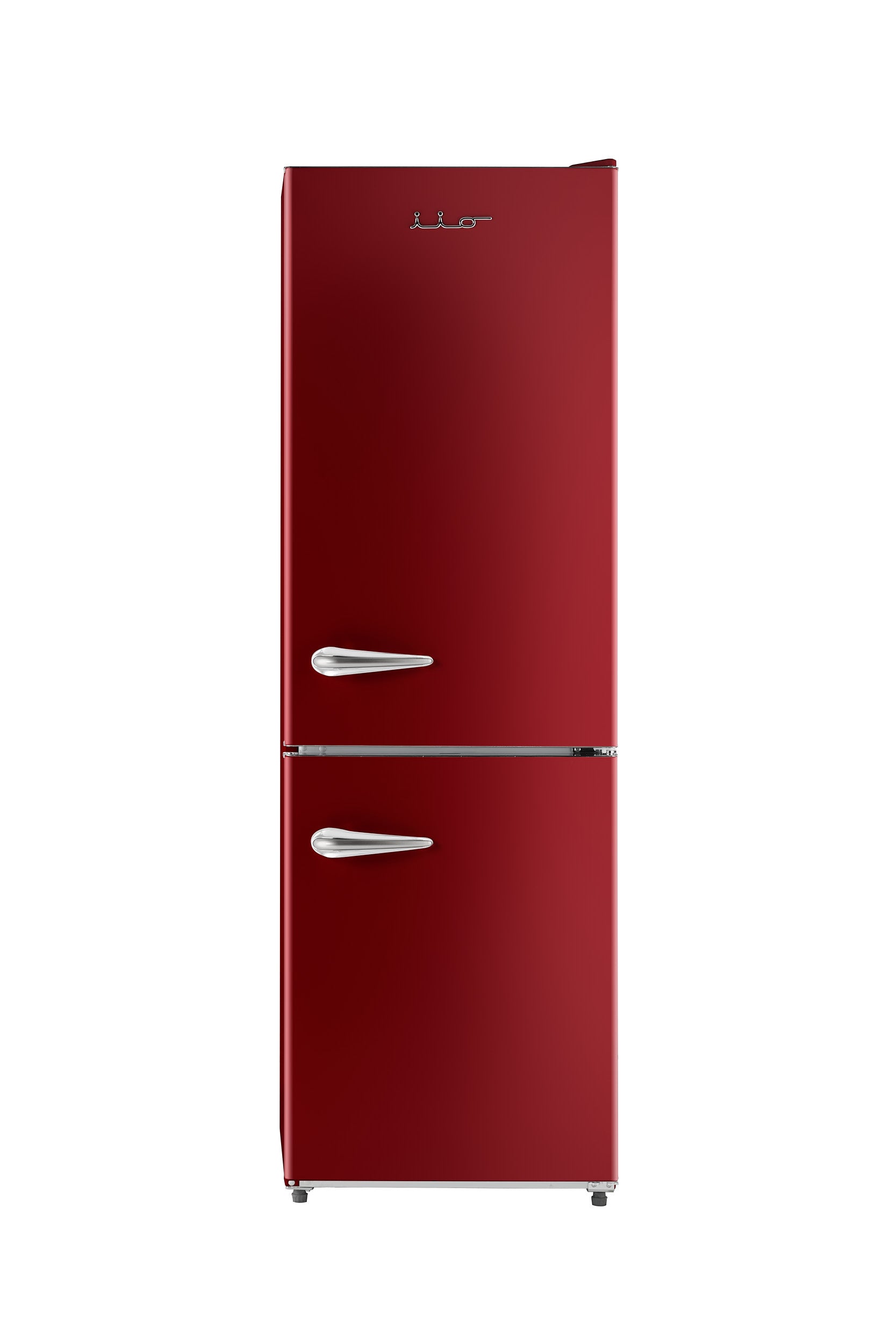 iio 11 Cu. Ft. Retro Refrigerator with Bottom Freezer in Red