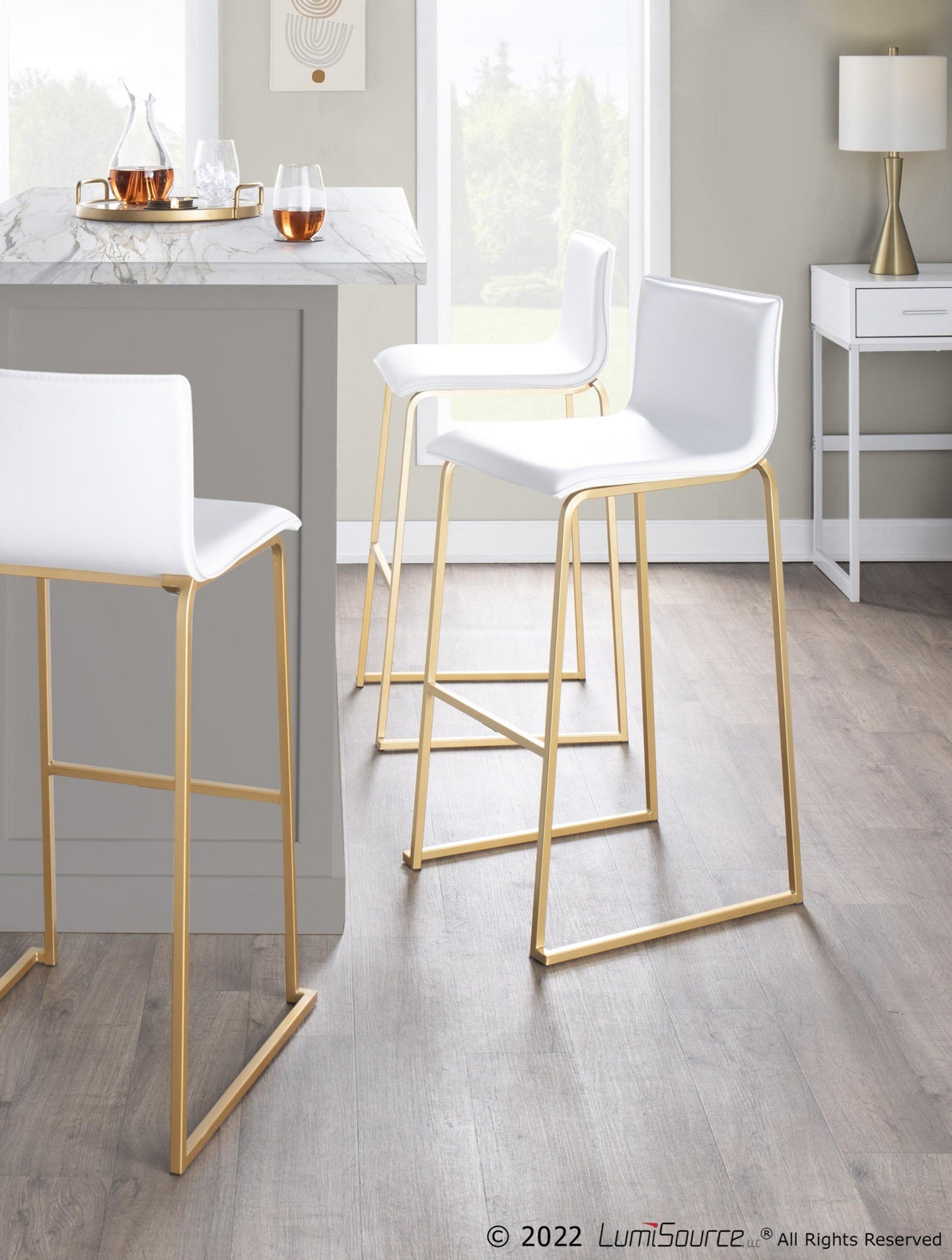 Lumisource mara on sale counter stool