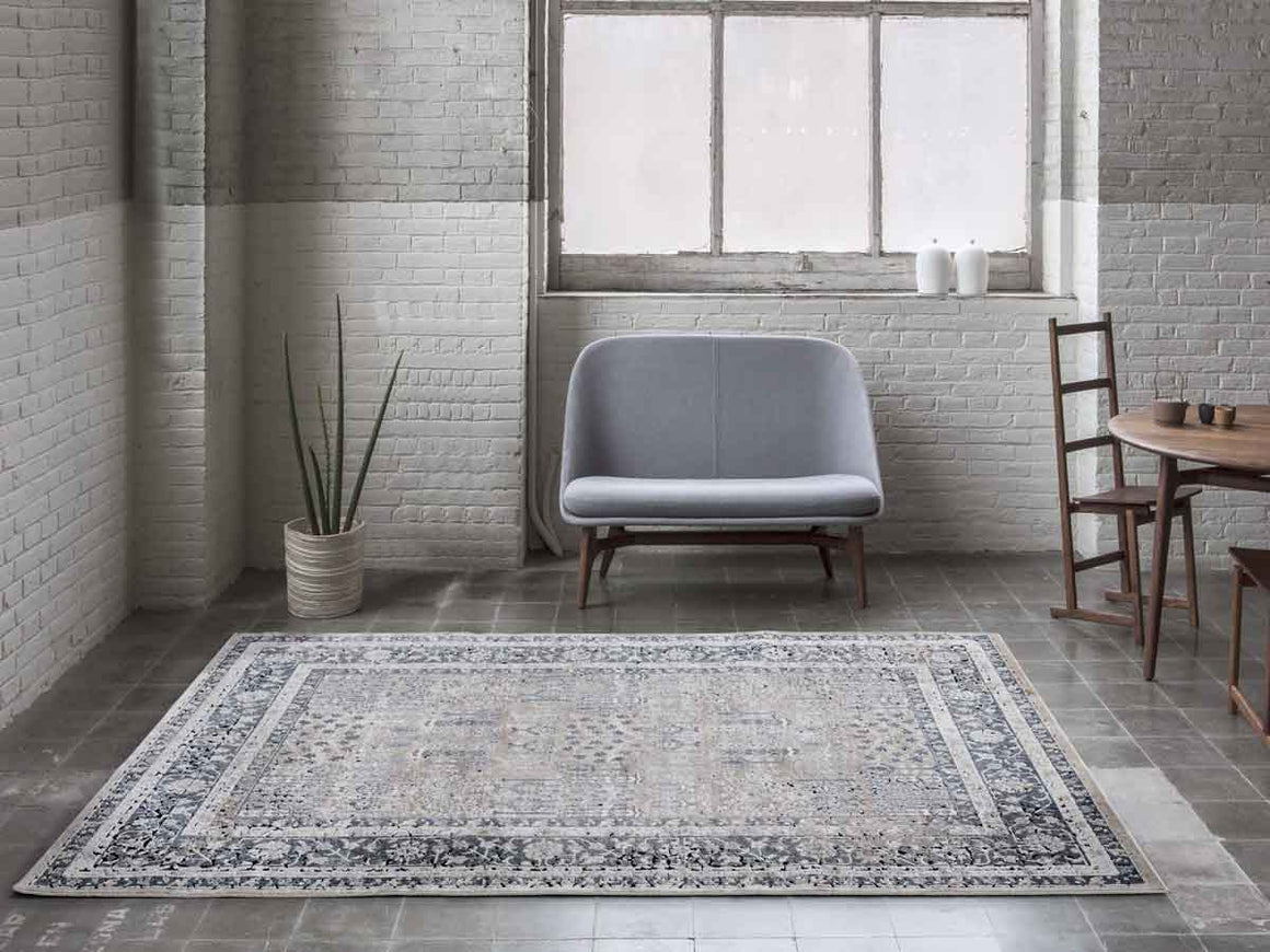 Belmont Transitional Sand Power-Loomed Rug 3'11"x5'11"