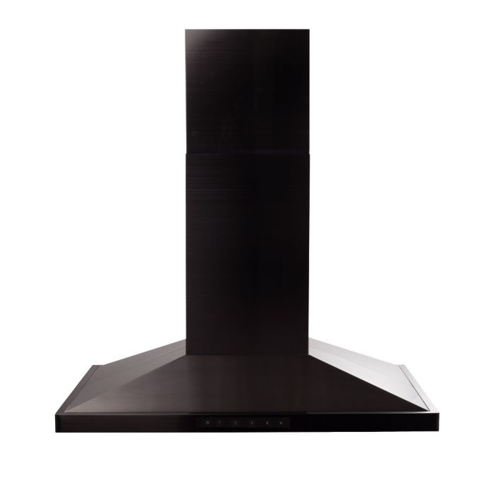 ZLINE 48 IN. Island Mount Range Hood in Black Stainless Steel (BSGL2IN-48)