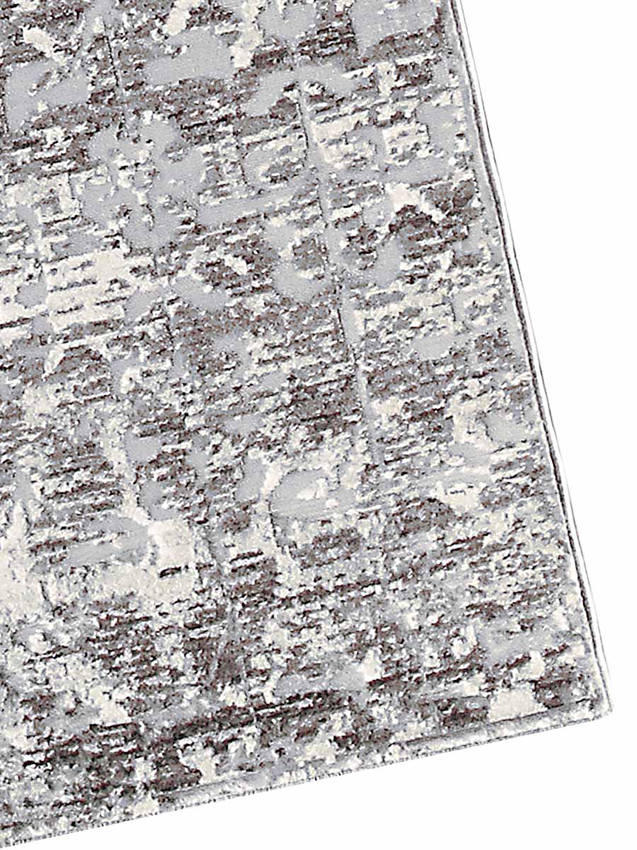 Cambridge Transitional Silver Power-Loomed Rug 2'6"x8'