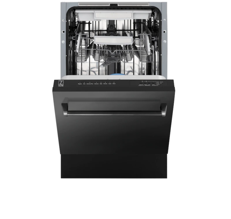 18" Top Control Tall Tub Dishwasher in Black Stainless with Stainless Steel Tub and 3rd Rack (DWV-BS-18)