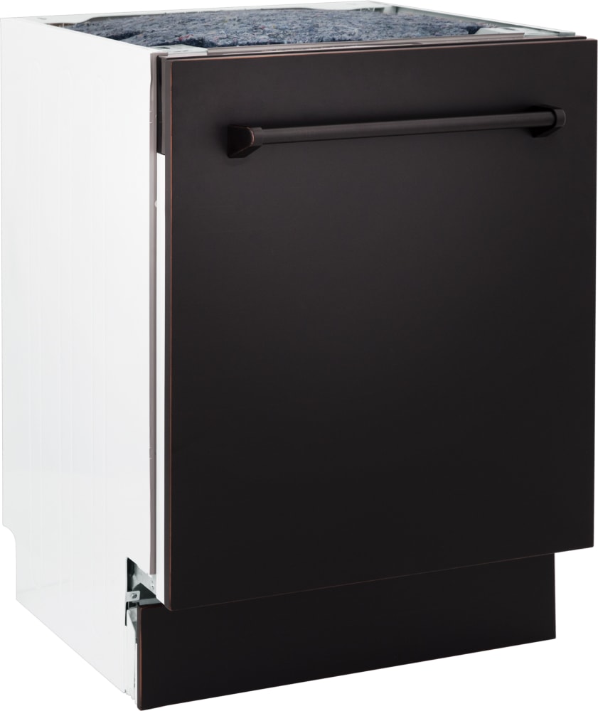 24" Top Control Tall Tub Dishwasher in Oil Rubbed Bronze with Stainless Steel Tub and 3rd Rack (DWV-ORB-24)