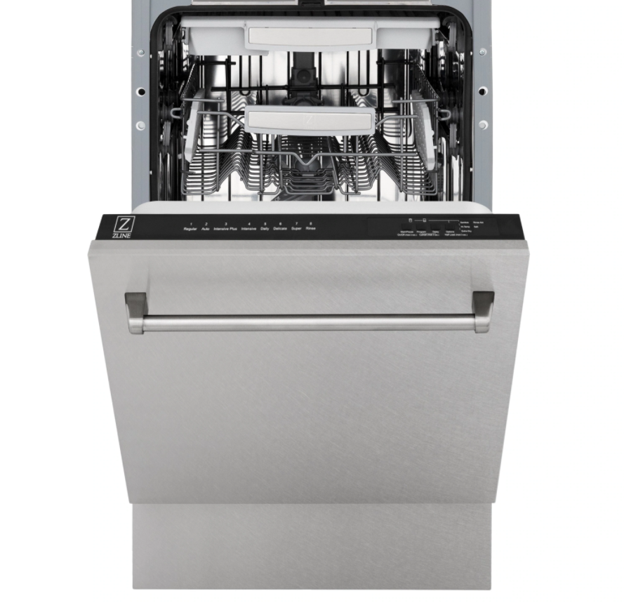 18" Top Control Tall Tub Dishwasher in DuraSnow with Stainless Steel Tub and 3rd Rack (DWV-SN-18)