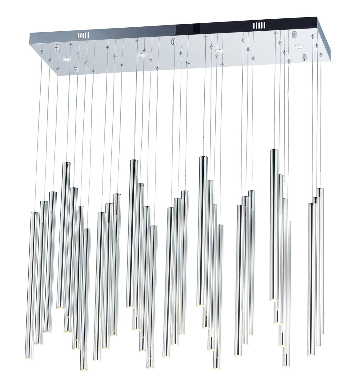 Flute LED 35-Light Pendant