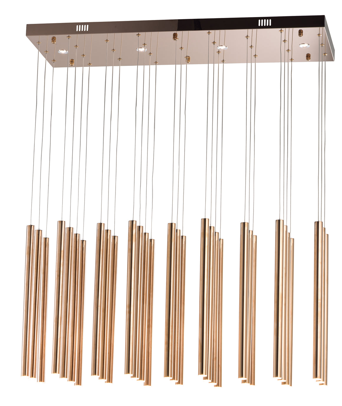 Flute LED 35-Light Pendant