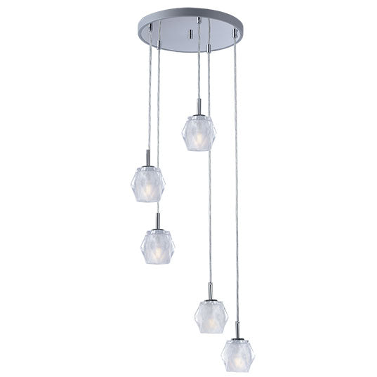 Tangent LED 5-Light Pendant