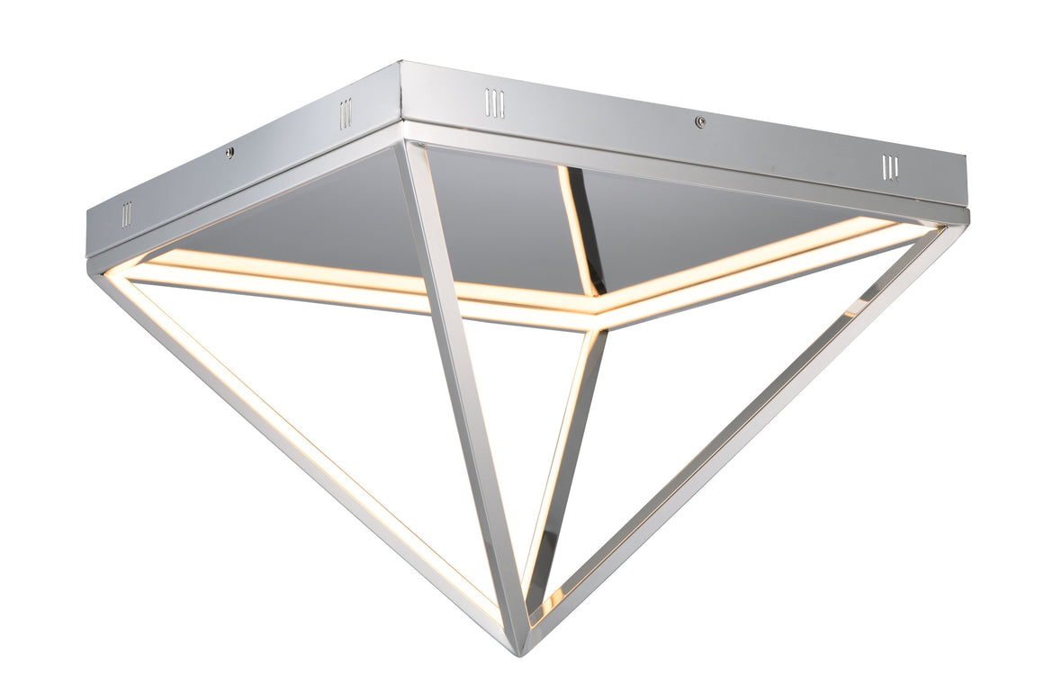 Pyramid LED Flush Mount