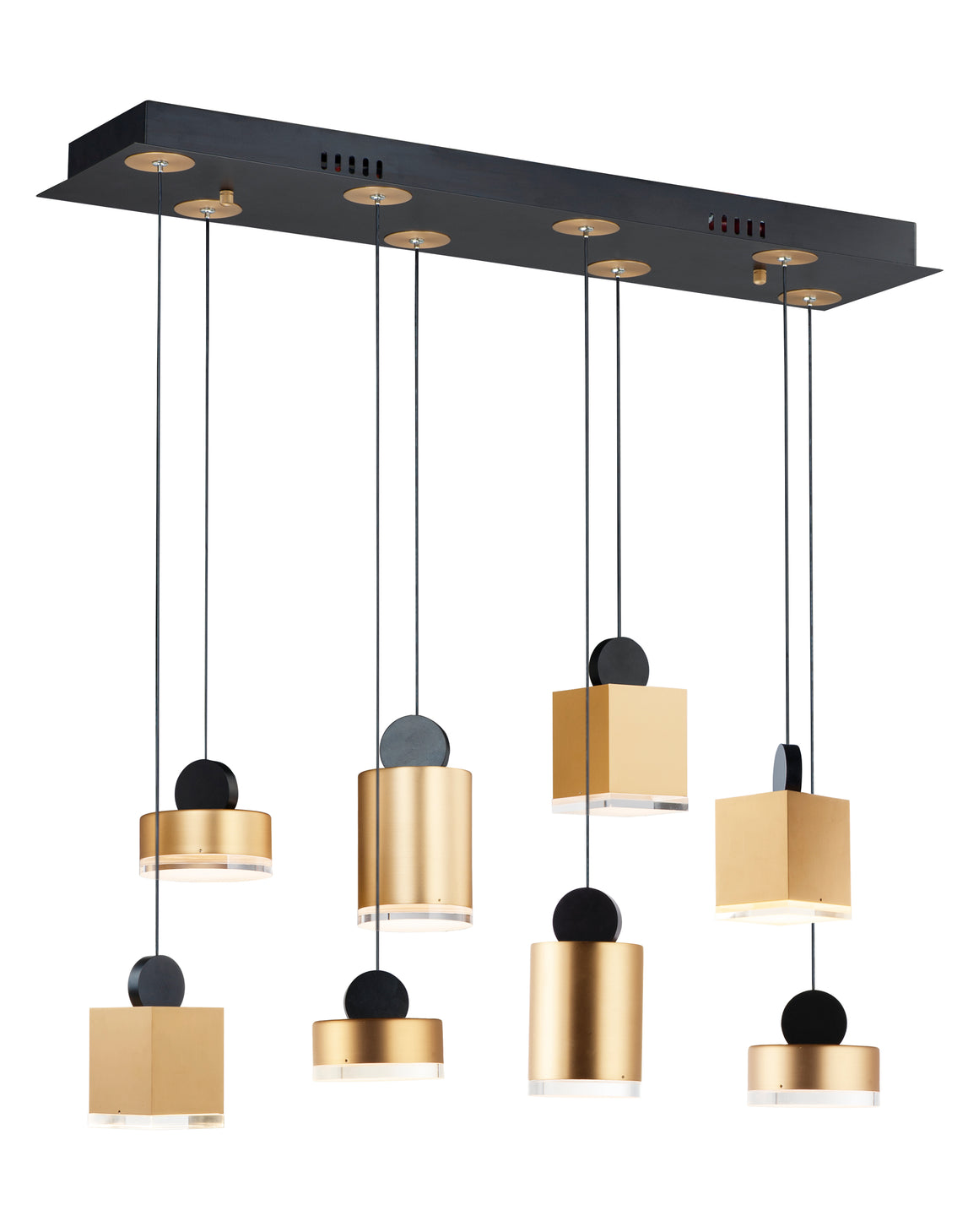 Nob LED 8-Light Pendant