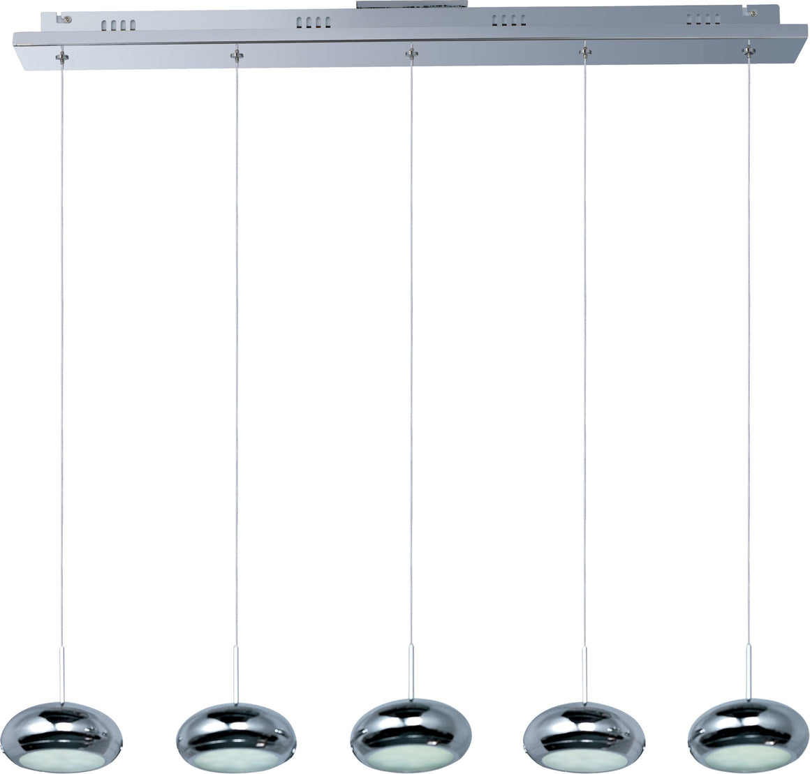 Dial 5-Light LED Linear Pendant