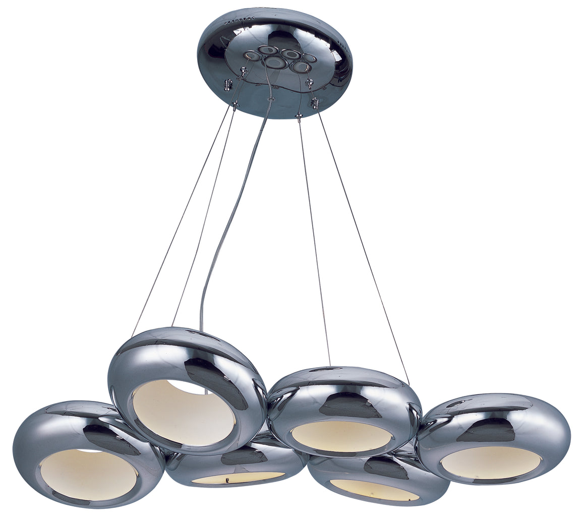 Donuts 6-Light LED Pendant