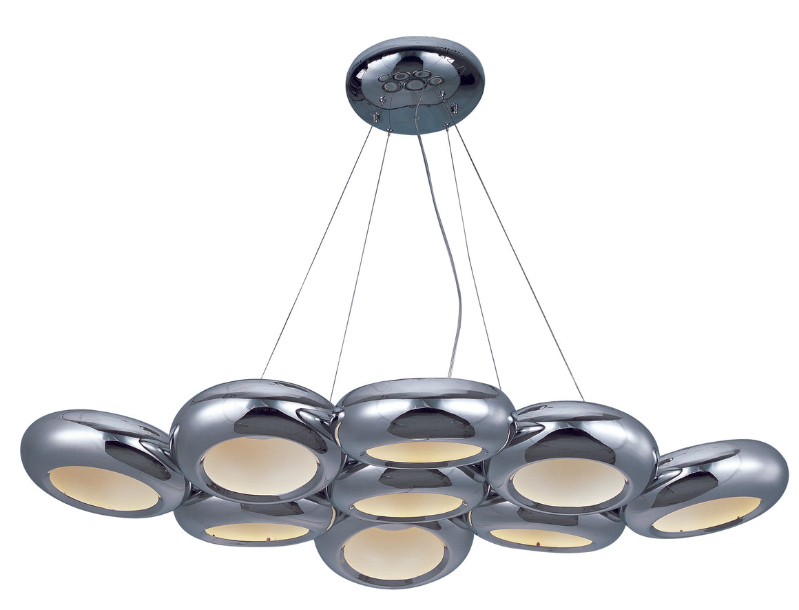 Donuts 9-Light LED Pendant