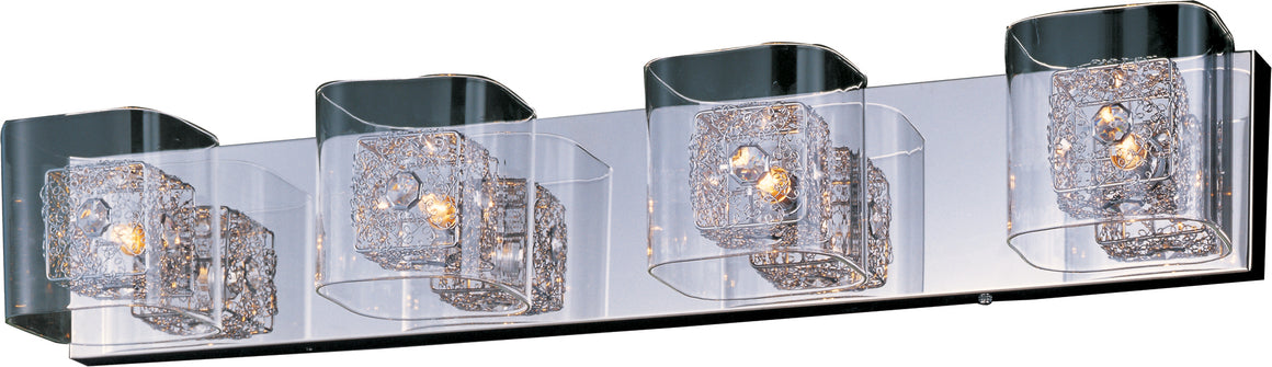 Gem 4-Light Bath Vanity with SV Shade