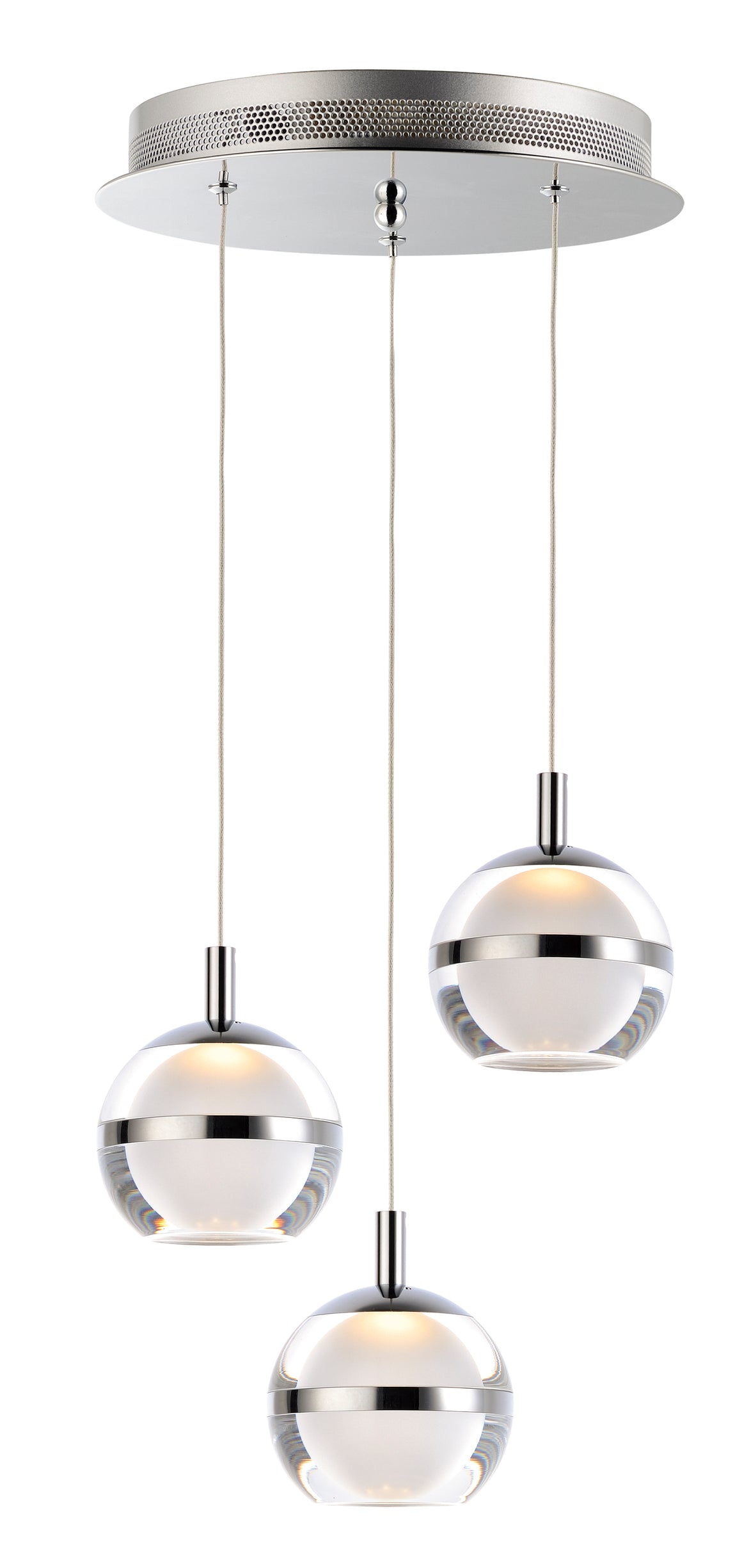 Swank LED 3-Light Pendant