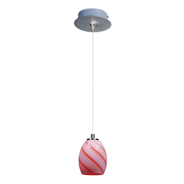 Swirl 1-Light RapidJack Pendant and Canopy