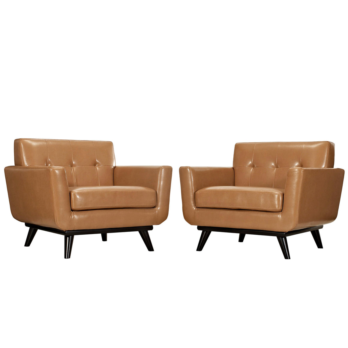 Engage Leather Armchair Set