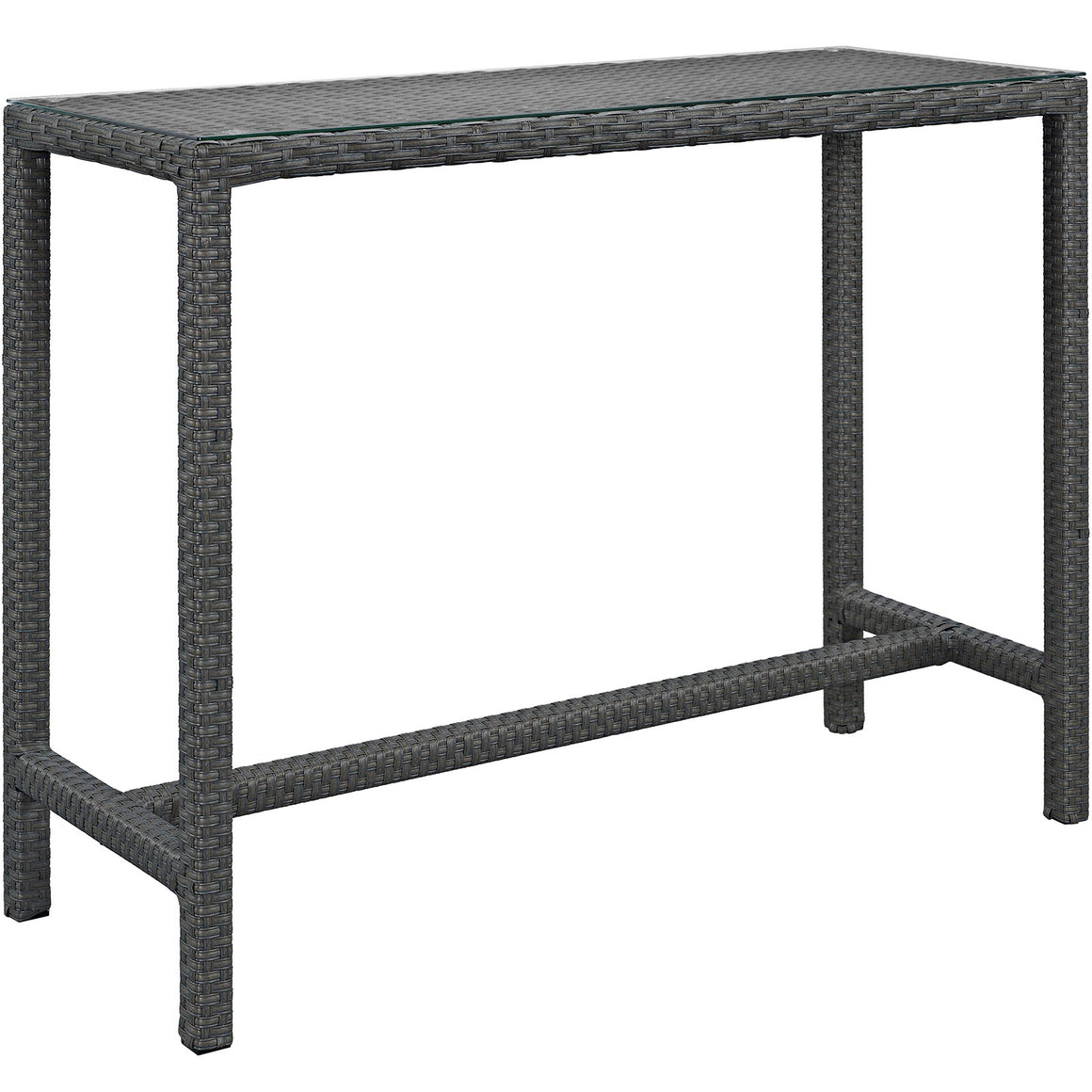 Sojourn Large Outdoor Patio Bar Table