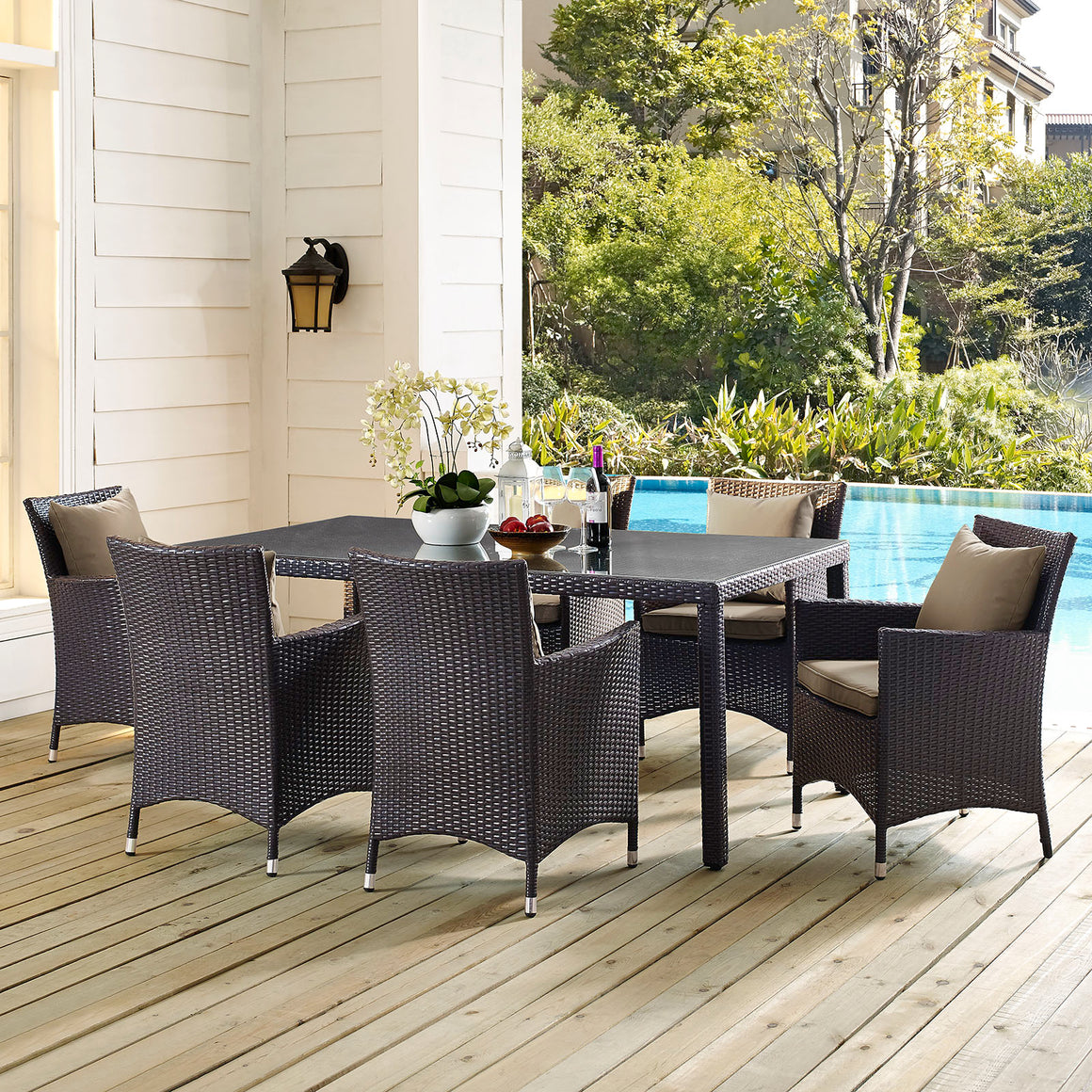 Convene  7 Piece Outdoor Patio Dining Set